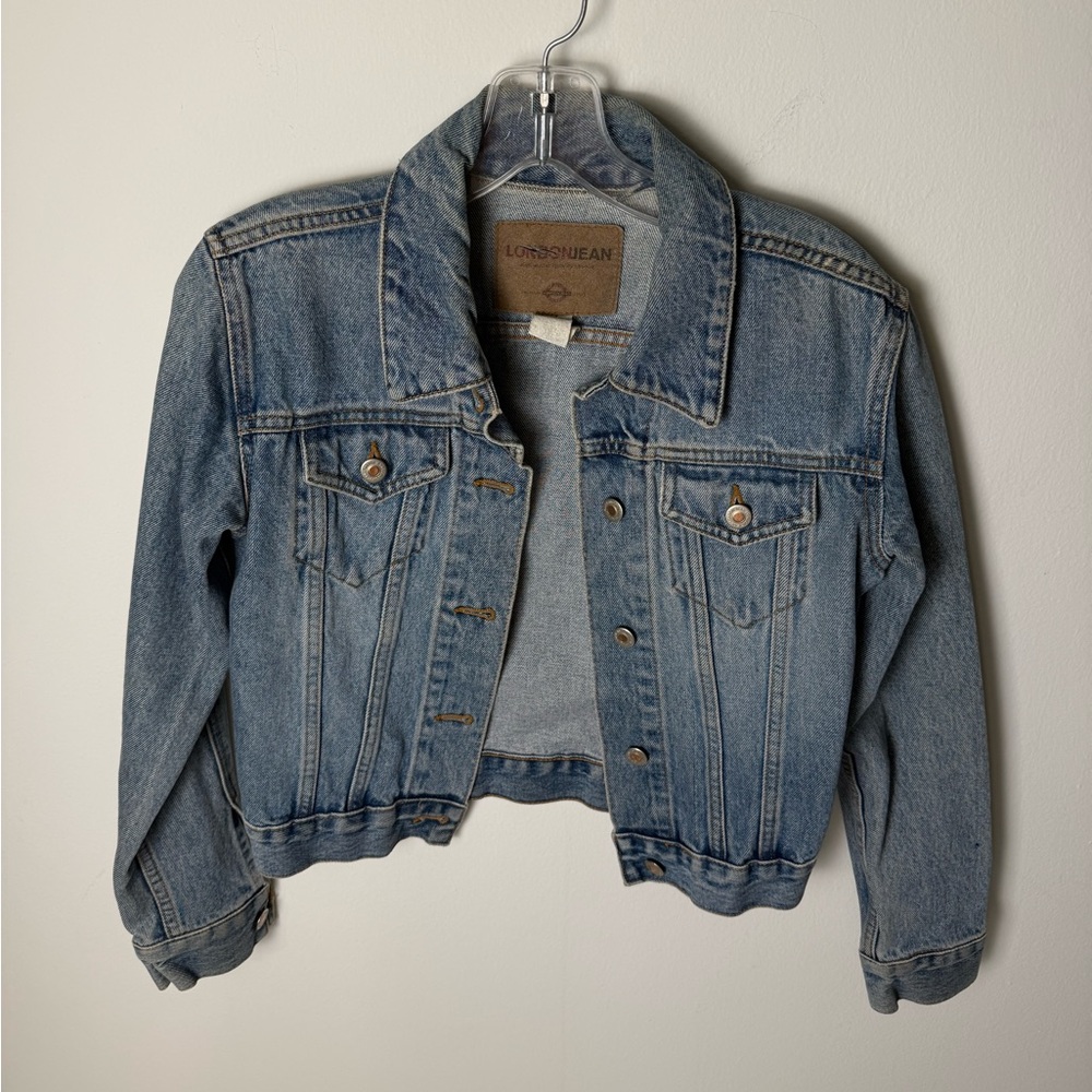 LONDONJEAN Classic Blue Jean Jacket